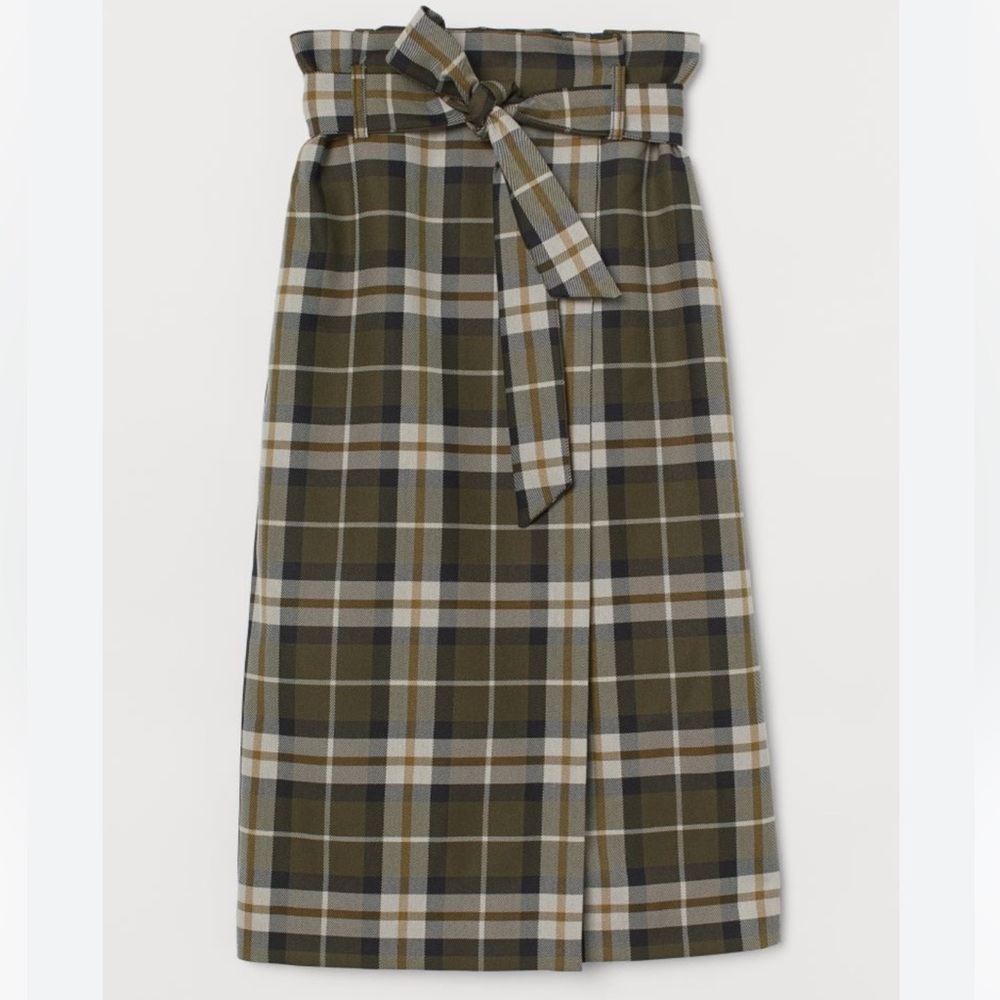 NWT nm plaid skirt